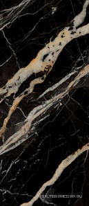 Керамогранит для пола и стены Gardenia Orchidea La Marmoteca Golden Carbon Lux 120x280 27000