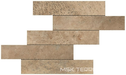 Aix Beige Brick Tumbled ZZ 37x37