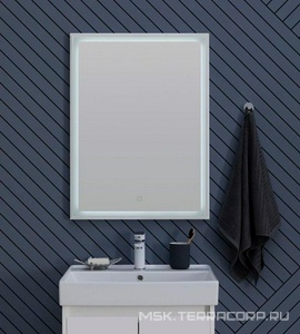 Зеркало-шкаф -60, цв.белый, крепеж в комплекте, ZZ Aquanet Nova Lite 242620