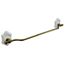 Полотенцедержатель h12х65х6см, (цв. бронза, керамика), Londra Z XXZ