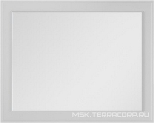 Зеркало 800x25x600мм, с встроен.по периметру LED подсветкой, выкл. датчик движения, (цв.белый матовый), Cubo ZZ