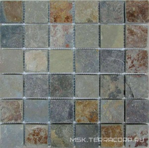 Мозаика Спектр-М Натуральный камень Мозаика из камня на сетке М20-223Р(М20-232) ZZ |29.5x30.5
