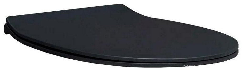 Сиденье для унитаза, с микролифтом, (цв.черный матовый),  ZZ Allen Brau Fantasy 4.11005.31