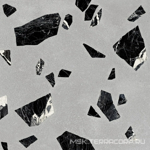 Керамогранит для пола и стены Ergon Medley Grey Rock nat.rett.ZZ60x60 EH8R