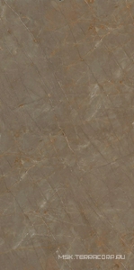 Керамогранит для пола и стены Ariostea Ultra Marmi Pulpis Bronze Lucidato (Shiny) 6 mm  150x300 UM6L300641