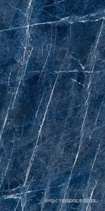 Керамогранит для пола и стены Ariostea Ultra Marmi Sodalite Blu Lucidato (Shiny) Block B  6 mm 150x300 UM6L300678B