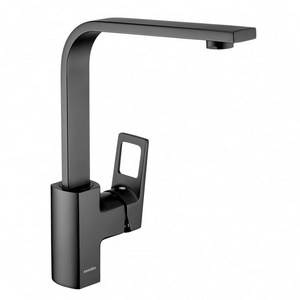 Смеситель для кухонной мойки, (цв.черный), Kronos ZZ Swedbe kronos 2041B
