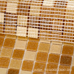 Мозаика Bonaparte Мозаика стеклянная Aqua 300 (на бумаге) (20x20x4)  ZZ 32,7x32,7