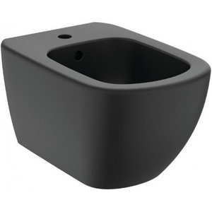 Биде подвесное 360х530мм, крепёж в компл., (цв.черный матовый),  ZZ Ideal Standard Tesi T3552V3