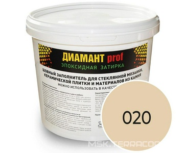 Затирка эпоксидная "Диамант PROF" (Expert)  мокасиновая 5кг. ZZ Антураж Диамант PROF Expert 137099