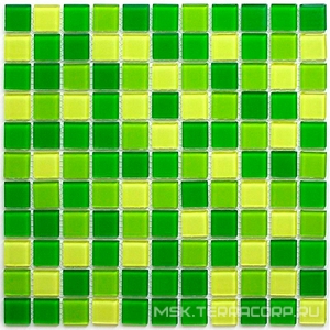 Мозаика Apple mix (25x25x4) ZZ30x30 Bonaparte Мозаика стеклянная n156251