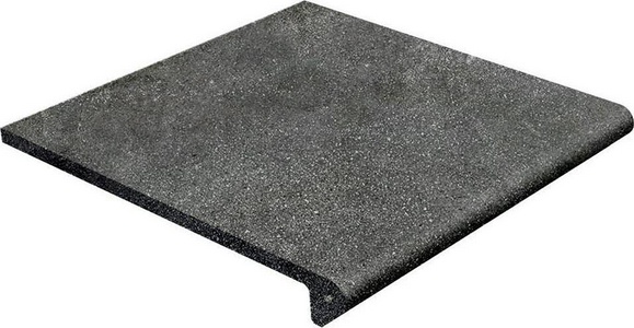 Флорентийские ступени Gres de Aragon Urban Peldano Redondeado  Grafito Anti Slip29.7x33x14 970092