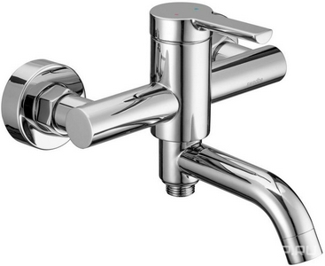 Смеситель для ванны с поворотным изливом, (цв.хром),  ZZ Swedbe Diana 1030