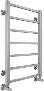 Полотенцесушитель водяной "" П7 500х800, подключение нижнее, уголоки со сгоном, эксцентрики, отраж. в компл.,цв. хром ZZ Terminus Контур 4670078529657