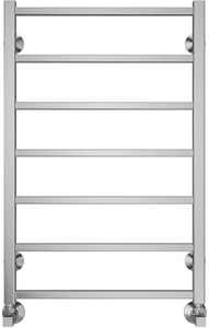 Полотенцесушитель водяной "" П7 500х800, подключение нижнее, уголоки со сгоном, эксцентрики, отраж. в компл.,цв. хром ZZ Terminus Контур 4670078529657