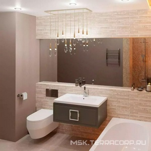 Тумба под раковину, с 1 выкатным ящиком, 776x469хh350мм, без раковины/столешницы, БЕЗ РУЧКИ, (цв.серый матовый),  ZZ La Fenice Cubo FNC-01-CUB-G-80