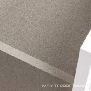 Тумба под раковину, с 1 выкатным ящиком, 776x469хh350мм, без раковины/столешницы, БЕЗ РУЧКИ, (цв.серый матовый),  ZZ La Fenice Cubo FNC-01-CUB-G-80