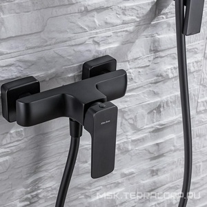 Смеситель для душа, (цв.черный матовый),  ZZ Allen Brau Infinity 5.21010-31