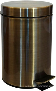 Ведро мусорное 3л, (цв. бронза),  ZZ Bemeta Hotel 104315023
