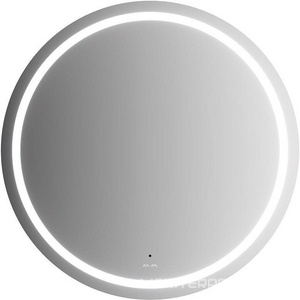 Зеркало  с контурной LED-подсветкой, ИК- сенсором, круглое, 80 см AMPM X-Joy M85AMOX0801WG