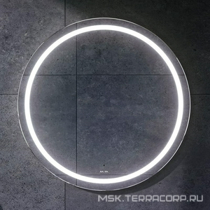 Зеркало  с контурной LED-подсветкой, ИК- сенсором, круглое, 80 см AMPM X-Joy M85AMOX0801WG