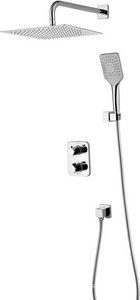 Смеситель термостатический для душа, встраиваемый, с внутренней частью в компл., цв.хром Lemark Yeti LM7849C