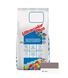   затирка д/швов N187/2кг (Лен) Mapei ULTRACOLOR PLUS 60018702А