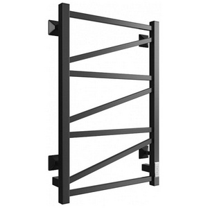 Полотенцесушитель электрический 80х50 см, скрытый монтаж, цв. черный матовый KL Двин Z plaza neo 4657771772672