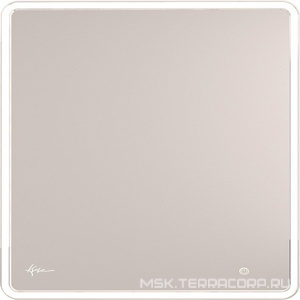 Зеркало квадратное 900х900 мм с подсветкой и без подогрева, VENECIA (Venezia Lux) ZZ KVV Venecia VNL9090WH