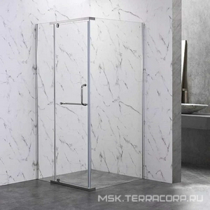 Душевой угол Veconi -19 Арт.19-10090-01-C6, профиль хром, стекло прозрачное / 6мм ZZ Veconi RV RV19-10090-01-C6