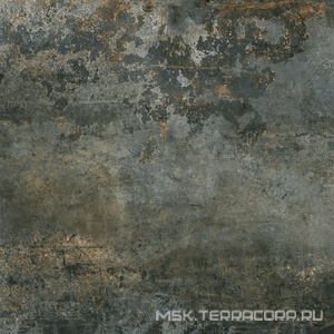 Керамогранит для пола и стены Pamesa Rusty Metal  Coal Luxglass 120x120 Rec. 050.120.0298.11903