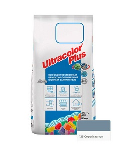  затирка д/швов N125/2кг ( замок) Mapei ULTRACOLOR PLUS 60012502А