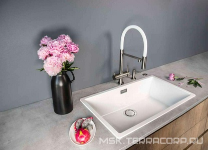 Сменный шланг для смесителя, цвет белый ZZ Omoikiri kanto 4996002 / OT-01 W