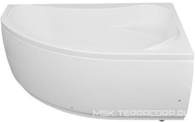 Ванна CAPRI 170*110-правая,  ГМ6, АМ, СМ, НМ, смеситель А3, слив-перелив в компл., БЕЗ ПАНЕЛИ XX