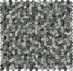 Мозаика из металла на сетке А10-176 ZZ |29.8x30.8