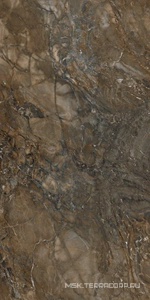 Керамогранит для пола и стены Estima Bernini  04 dark brown неполир.60х120 67269