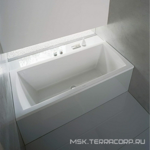 Ванна 1700х700хh460мм, прямоугольная, выпуск в зоне ног, (без ножек арт.790100 и сифона), акрил 5мм,  ZZ Duravit Daro 700141 00 0 00 0000