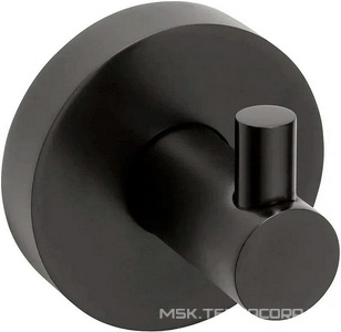 Крючок одинарный (цв. черный матовый),  ZZ Bemeta Dark 104106020