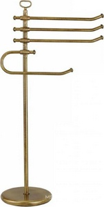Полотенцедержатель напольный h960мм, (цв.бронза),  ZZ Migliore Mirella 17196
