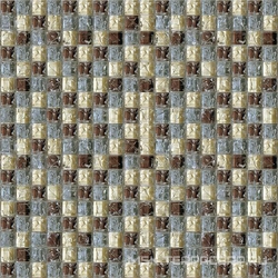 Мозаика HK-37 вишнево-голубой микс ZZXX| 32.7x32.7