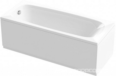 Ванна 170х70хh41см, прямоугольная, без ножек/каркаса, (акрил), Eco ZZ
