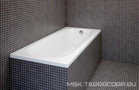 Ванна 170х70хh41см, прямоугольная, без ножек/каркаса, (акрил),  ZZ Cezares Eco ECO-170-70-41-W37