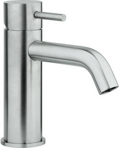 Смеситель для раковины, без д/к, (цв.нерж.сталь),  ZZ Cisal Xion XI000544 D1