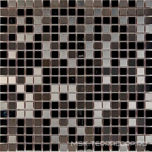 Мозаика 709 из металла (чип 15x15) 30х30 Мастера Керамики Glass 709