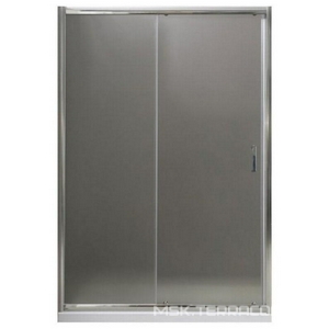 Дверь для душа, в нишу 1500хh1850мм, раздвижная, 1 дверь, 1 неподв.секция, правая/левая, (стекло прозрачн.5мм, фурн.цв.хром), Uno ZZ BelBagno UNO UNO-BF-1-150-C-Cr