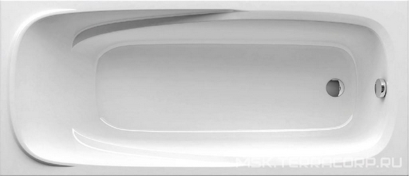 Акриловая ванна Ravak Vanda II 150 см| 150x70x43