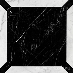 PAV.Marmo-Prestige 7/Nero/Bianco ZZ|60x60