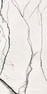 Керамогранит для пола и стены Florim B&W Marble Breach High-Glossy Ret 60X120 766402