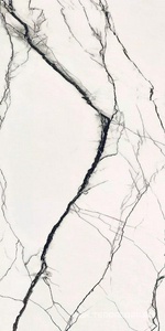 Керамогранит для пола и стены Florim B&W Marble Breach High-Glossy Ret 60X120 766402