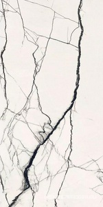 Керамогранит для пола и стены Florim B&W Marble Breach High-Glossy Ret 60X120 766402